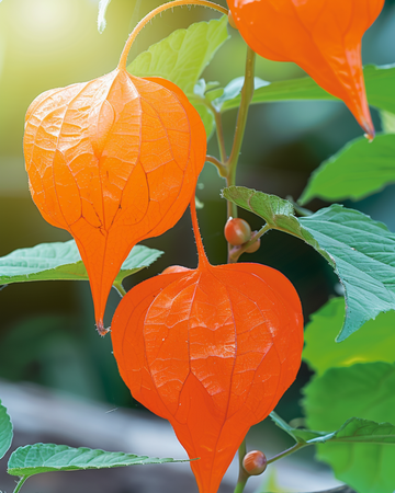 Lampionblume Orange Pods Samen (Physalis alkekengi) – mehrjährige Blume