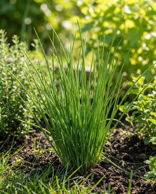 Chives Prager Medium Fine (Allium schoenoprasum) – perennial herb seeds from SeedsChoice