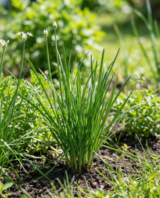Knoblauch-Schnittlauch (Allium tuberosum) – mehrjährige Kräutersamen von SeedsChoice