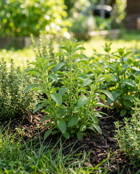 Stevia (Stevia rebaudiana) – mehrjährige Kräutersamen von SeedsChoice