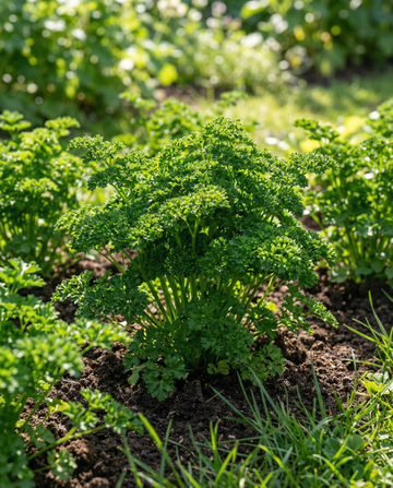 Parsley Moss Curled (Petroselinum crispum) – annual herb seeds from SeedsChoice