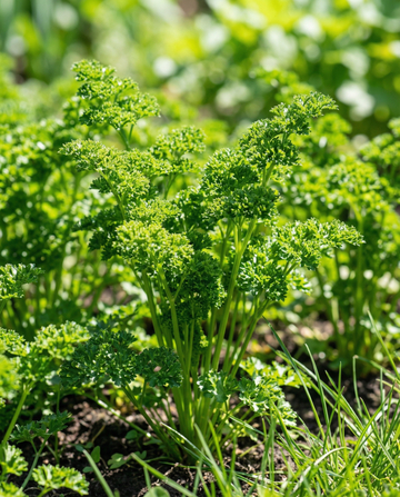 Parsley Bravour (Petroselinum crispum) – biennial herb seeds from SeedsChoice