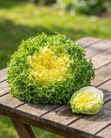 Curled Endive De Meaux (Cichorium endivia) – annual vegetable seeds from SeedsChoice
