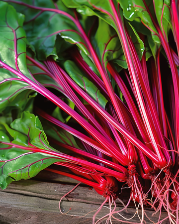 Swiss Chard Red Micro Leaf seeds (Beta vulgaris) – annual vegetable