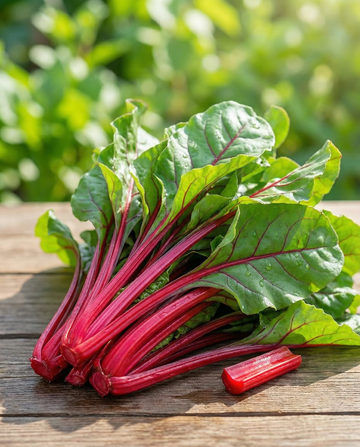 Swiss Chard Red Micro Leaf (Beta vulgaris) – annual vegetable seeds from SeedsChoice