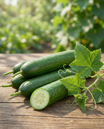 Gurke Johanna (Cucumis sativus) – einjährige Gemüsesamen von SeedsChoice