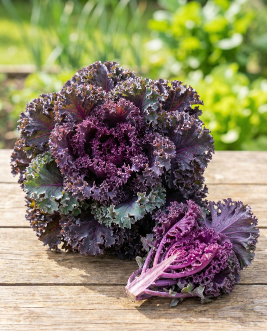 Grünkohl Scarlet (Brassica oleracea) – einjährige Gemüsesamen von SeedsChoice