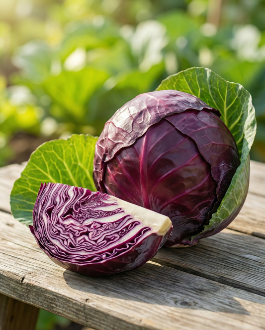 Red Cabbage Roodkop (Brassica oleracea) – annual vegetable seeds from SeedsChoice