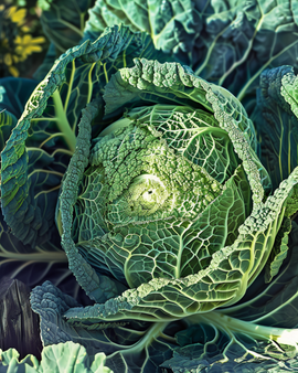 Savoy Cabbage Seeds Brassica Oleracea Brussels Annual Variety