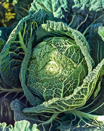 Wirsing Brussels Samen (Brassica oleracea) – einjähriges Gemüse