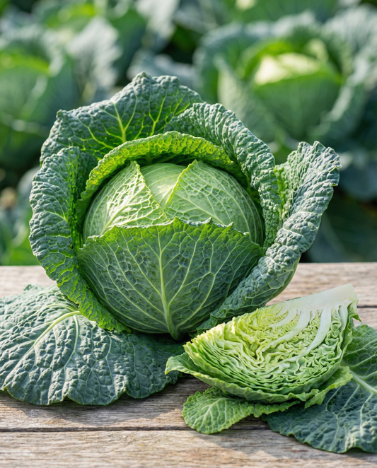 Wirsing Winterking 2 (Brassica oleracea) – einjährige Gemüsesamen von SeedsChoice