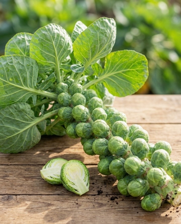 Brussels Sprouts Groninger (Brassica oleracea) – annual seeds from SeedsChoice
