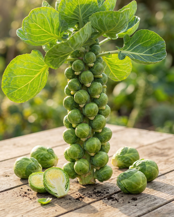 Brussels Sprouts Topline F1 (Brassica oleracea) – annual seeds from SeedsChoice