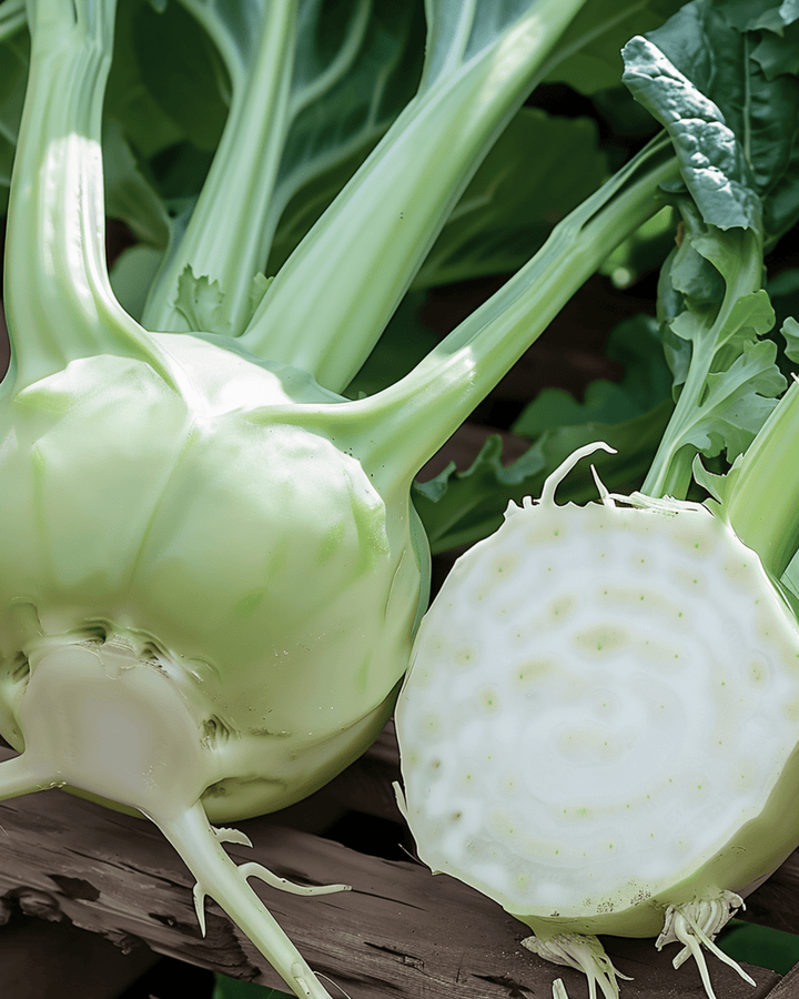 Kohlrabi Lanro seeds (Brassica oleracea) – annual vegetable