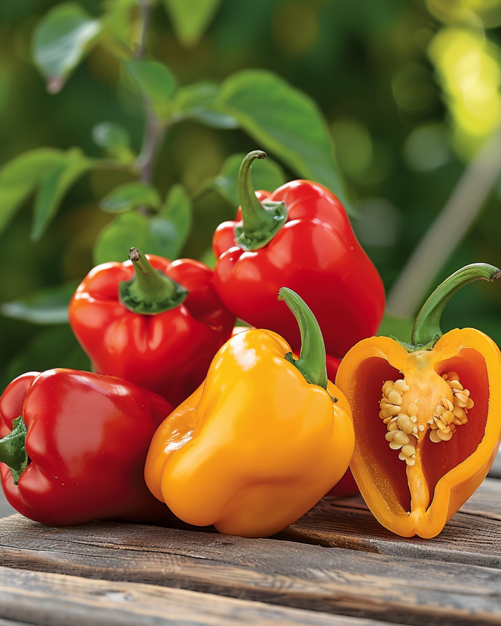 Baby Sweet Pepper Tinkerbell Mix Samen (Capsicum annuum) – einjähriges Gemüse