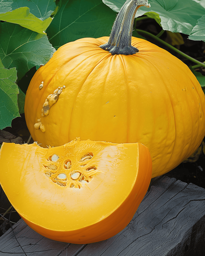 Pumpkin Yellow seeds (Cucurbita maxima) – annual vegetable