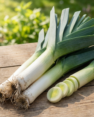 Leek Winterreuzen 3 (Allium porrum) – annual vegetable seeds from SeedsChoice