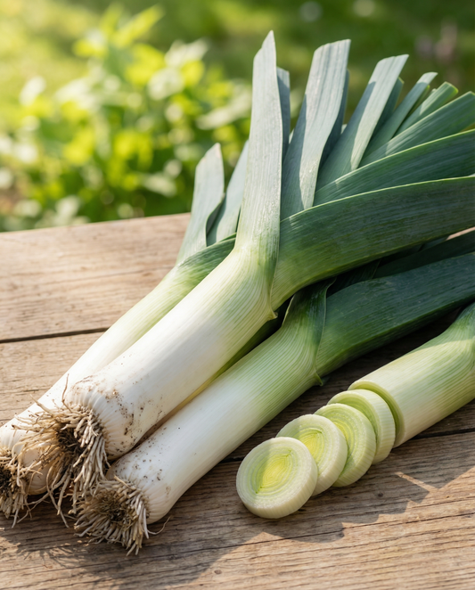 Leek Winterreuzen 3 (Allium porrum) – annual vegetable seeds from SeedsChoice