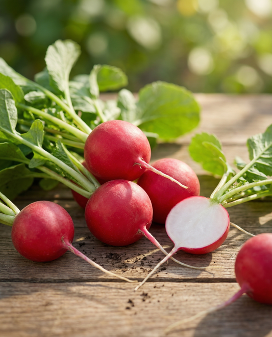 Radieschen Gaudry 3 (Raphanus sativus) – einjährige Gemüsesamen von SeedsChoice