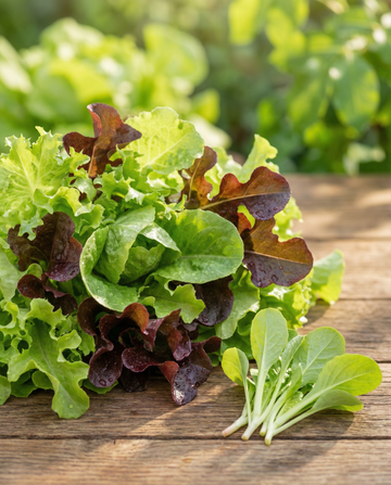 Babyleaf Lettuce Mixture (Lactuca sativa) – einjährige Gemüsesamen von SeedsChoice