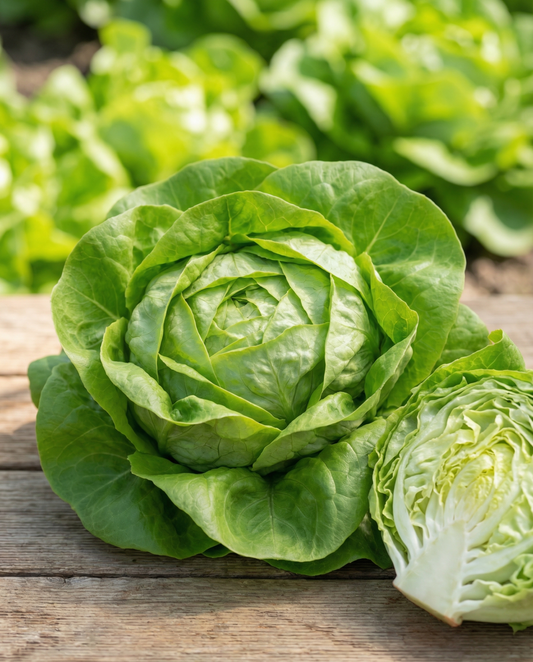 Lettuce Neckarreuzen Summer Diamond (Lactuca sativa) – annual vegetable seeds from SeedsChoice