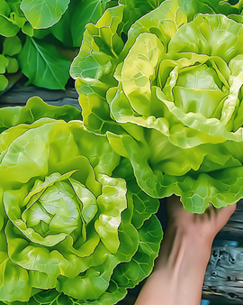 Lettuce Appia Seeds Lactuca Sativa Annual Butterhead Variety