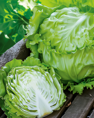 Eisbergsalat Great Lakes 118 Samen (Lactuca sativa) – einjähriges Gemüse