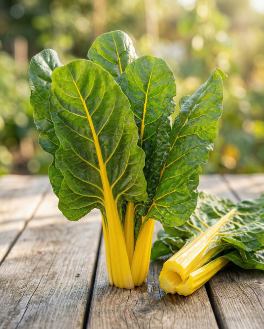 Swiss Chard Yellow (Beta vulgaris) – annual vegetable seeds from SeedsChoice