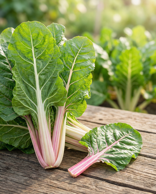 Mangold Peppermint (Beta vulgaris) – einjährige Gemüsesamen von SeedsChoice