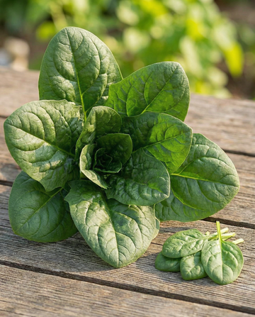 Spinat Viroflex Giant White (Spinacia oleracea) – einjährige Gemüsesamen von SeedsChoice