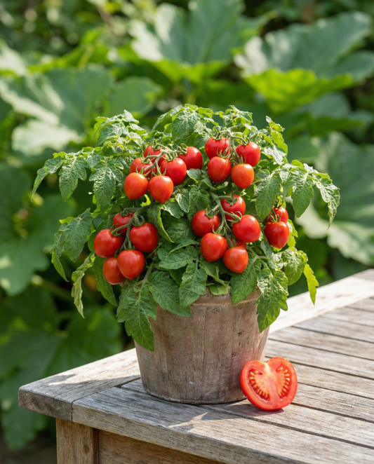 Cherrytomate Heartbreaker Vita F1 Compact (Solanum lycopersicum) – einjähriges Gemüse, Samen von SeedsChoice