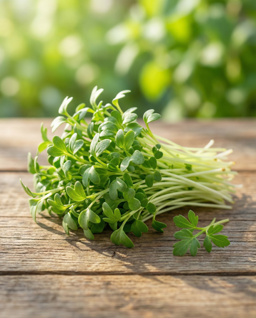 Einfache Kresse (Lepidium sativum) – einjährige Gemüsesamen von SeedsChoice