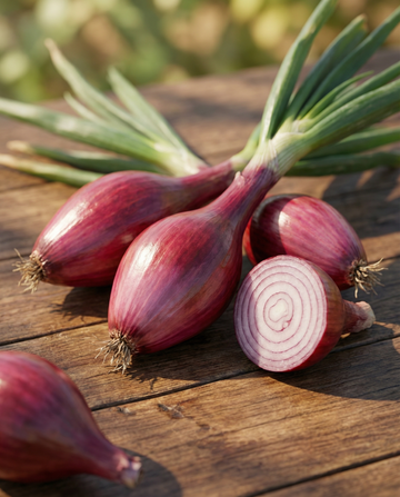 Zwiebel Rossa Lunga Di Firenze (Allium cepa) – einjähriges Gemüsesamen von SeedsChoice
