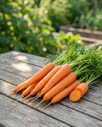 Summer Carrot Napoli F1 (Daucus carota) – annual vegetable seeds from SeedsChoice
