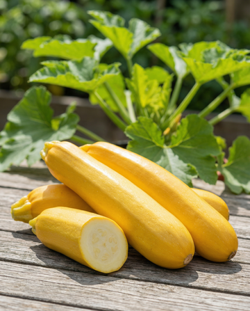 Gold Rush F1 Zucchini (Cucurbita pepo) – annual seeds from SeedsChoice