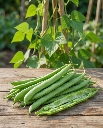 Climbing Bean Raadsheer (Phaseolus vulgaris) – annual climber seeds from SeedsChoice