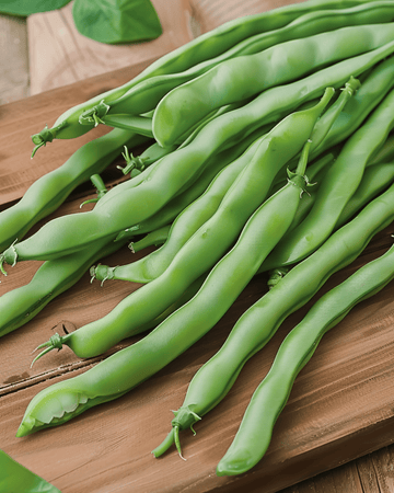 Pole Beans Neckarkönigin seeds (Phaseolus vulgaris) – annual vegetable