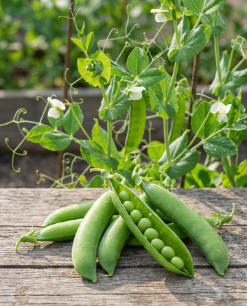 Erbsen Marktveroveraar (Pisum sativum) – einjährige Gemüsesamen von SeedsChoice