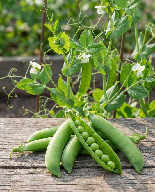 Peas Marktveroveraar (Pisum sativum) – annual vegetable seeds from SeedsChoice