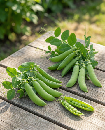 Zuckererbse De Grace (Pisum sativum) – einjährige Gemüsesamen von SeedsChoice