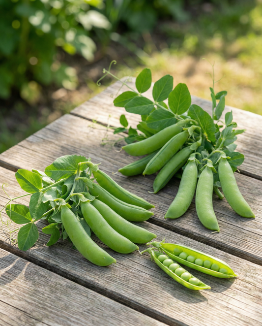 Sugar Peas De Grace (Pisum sativum) – annual vegetable seeds from SeedsChoice