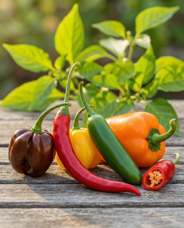 Pepper Mixture Mix 5 Varieties seeds (Capsicum annuum) – annual vegetable