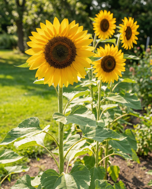 Riesensonnenblume Giganteus (Helianthus annuus) – einjährige Blumensamen von SeedsChoice