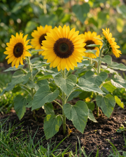 Sonnenblume Pacino (Helianthus annuus) – einjährige Blumensamen von SeedsChoice