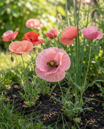 Shirley Poppy Mixed Colours 75cm seeds (Papaver rhoeas) – annual flower