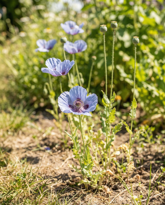 Mohnblume Blue 90 Cm Tall – einjährige Blumensamen von SeedsChoice
