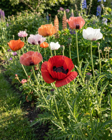 Oriental Poppy Mix (Papaver orientale) – mehrjährige Blumensamen von SeedsChoice