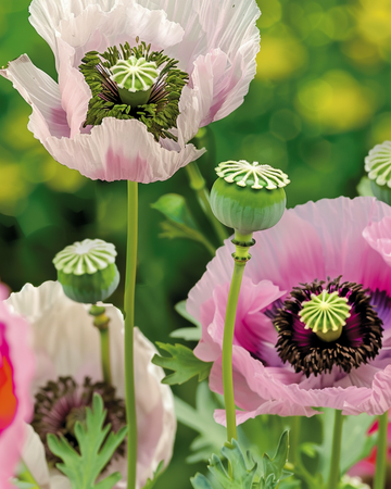 Mohn Single Flowered Mix – einjährige Blumensamen von SeedsChoice