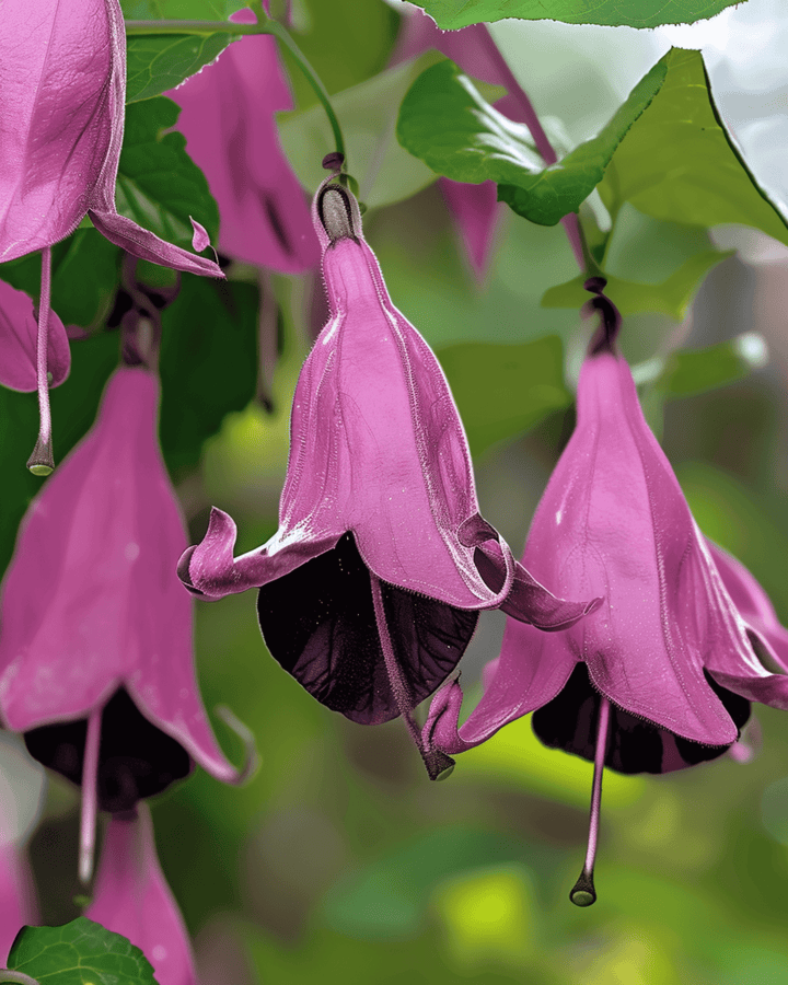Purpurglockenrebe Samen (Rhodochiton atrosanguineum) – mehrjährige Kletterpflanze