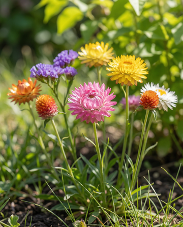 Everlasting Mix For Dried Bouquets Colourful – annual flower seeds from SeedsChoice